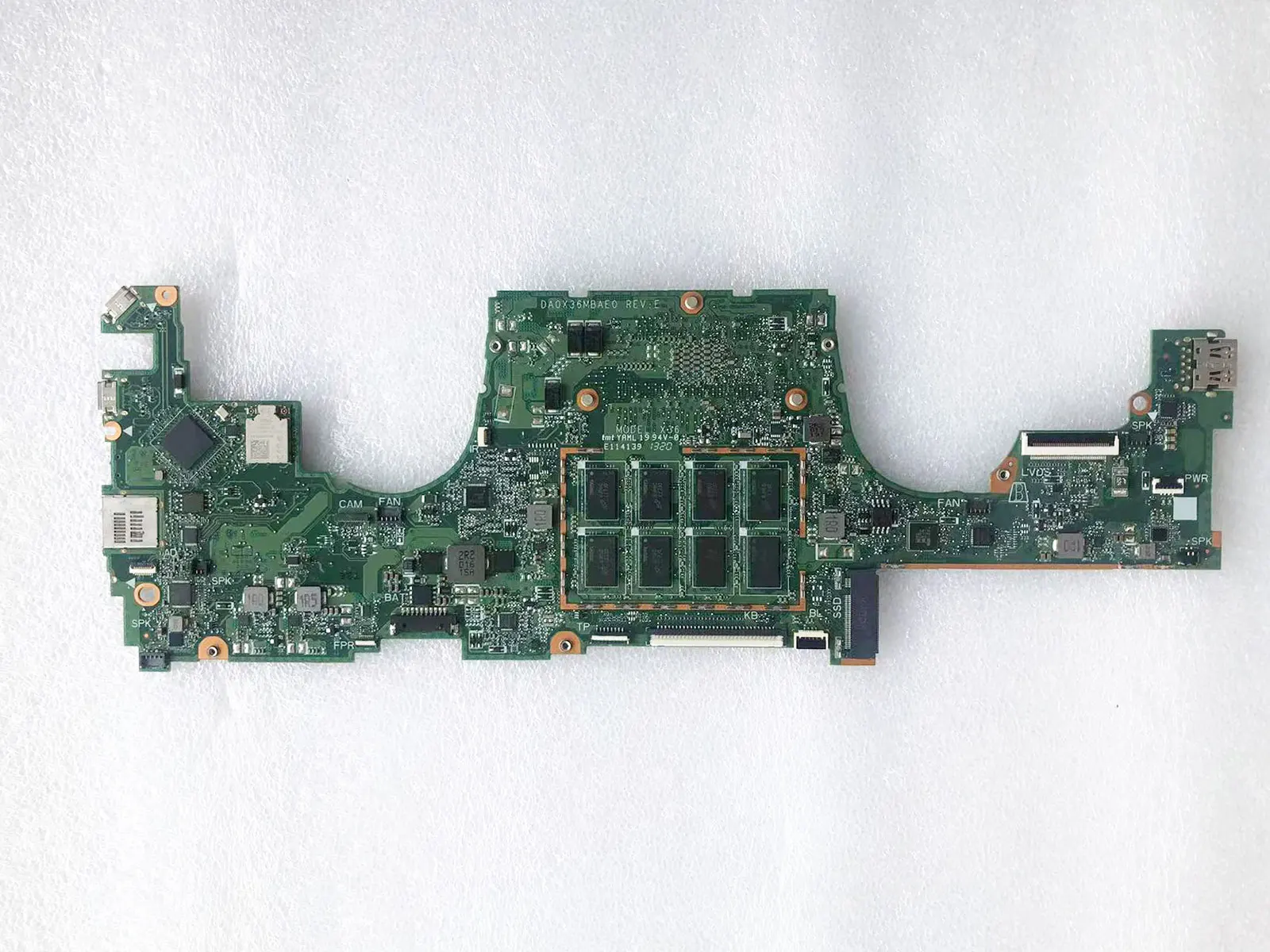 Imagem -06 - Laptop Motherboard para hp Spectre Mainboard Cpu I78565u Uma 16g L37638601 100 Testado ok X360 13-ap Tpn-q212 Da0x36mbae0