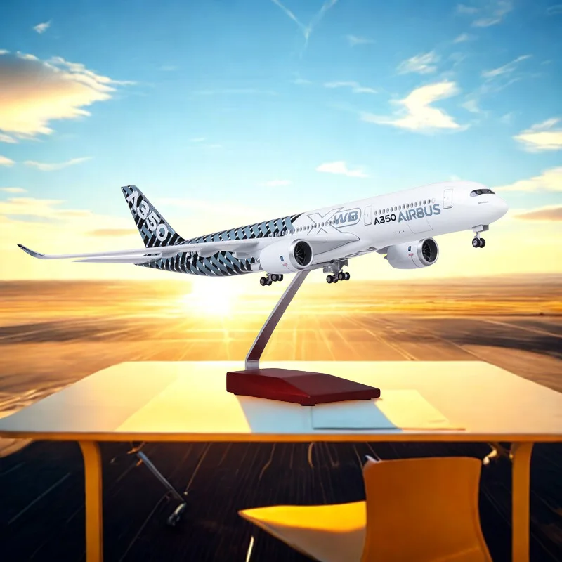 

Airplane Model A350 Prototype XWB Airways 1/142 Scale 47CM with Wheel Landing Gear Plane Toys Collected Gift By Aviation