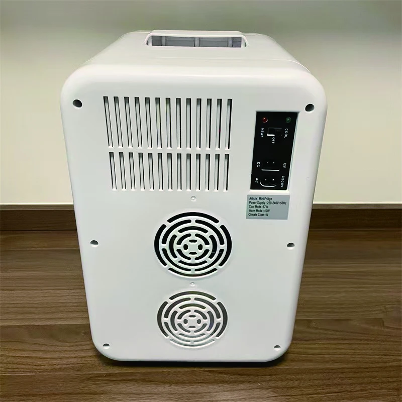 20L Car Mini Small Refrigerator Freeze Heating Dual Use Household Car Picnic Refrigeration Portable Small Refrigerator 12V 220V