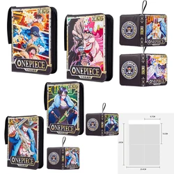 One Piece Monkey D. Luffy Sabo Dracule Mihawk Anime Characters Quadrangle Zipped Version Card Collector's Book Birthday Present