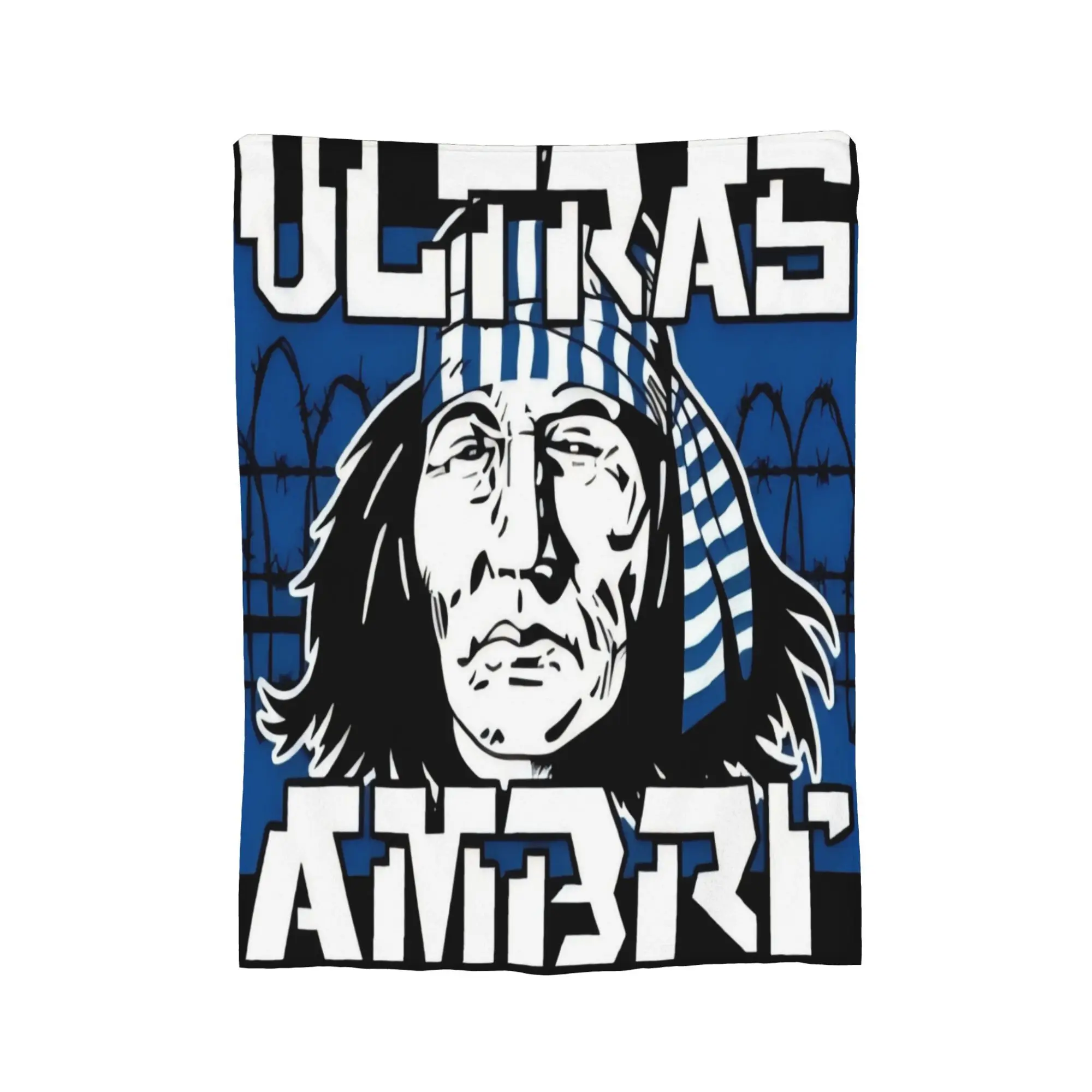 Customize Ultras Ambri Graphic Fleece Blanket, Soft All-Season Bed Cover, Featuring Inspirational Pattern Prints, Comfortable Th