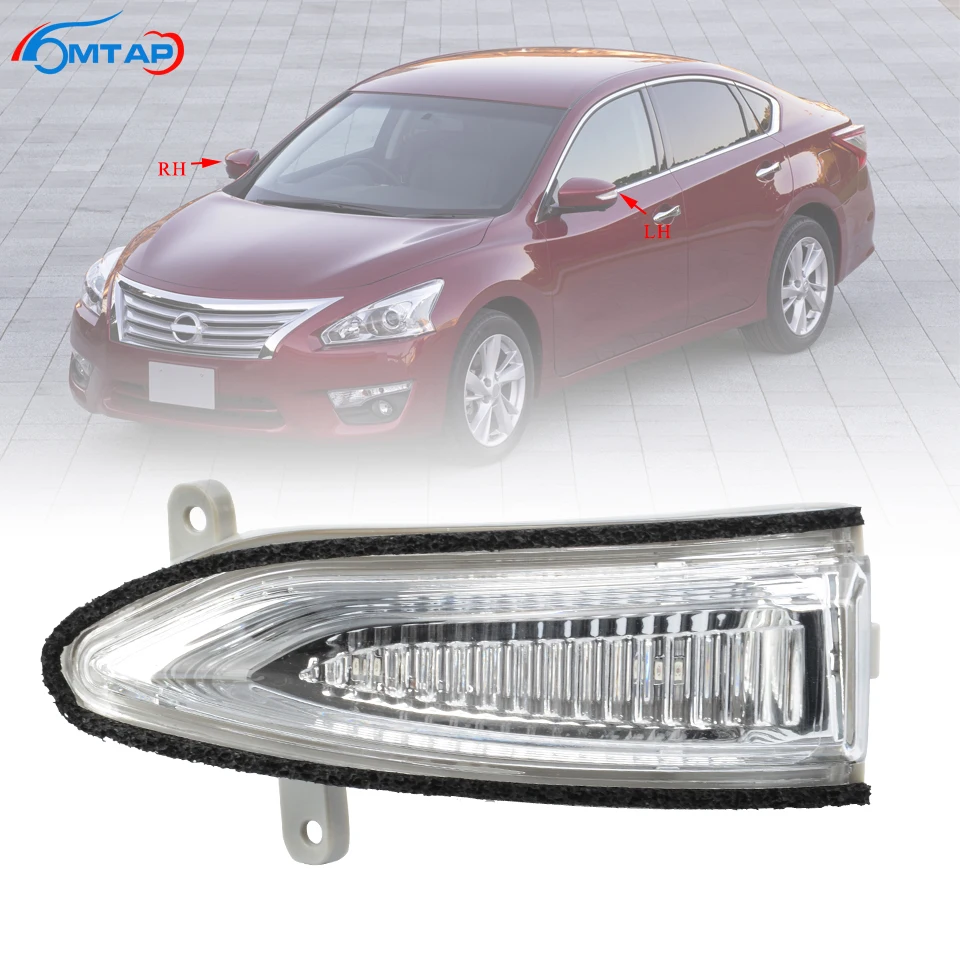 Car Accessories Rearview LED Turn Signal Lamp Side Mirror Arrow Light For Nissan TEANA Altima L33 Sylphy SENTRA TIIDA 2013-2019