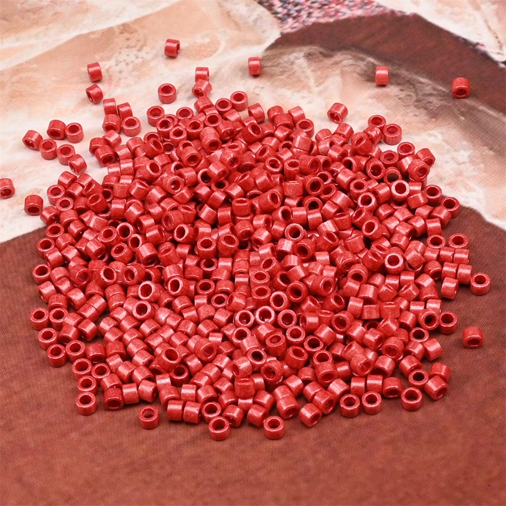 موحدة الخرز البذور الزجاجية المستديرة ، سلسلة اللؤلؤ ، الخرز الزجاجي فاصل DIY بها بنفسك صنع المجوهرات ، والحرف الزفاف ، 2.5 مللي متر ، 1000 قطعة لكل مجموعة #6