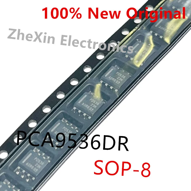 10PCS/Lot   PCA9536DR   PD536 、PCA9536DGKR   7CF 、PCA9535RGER   PD9535 、PCA9539RGER   PD9539    New original I/O extender chip