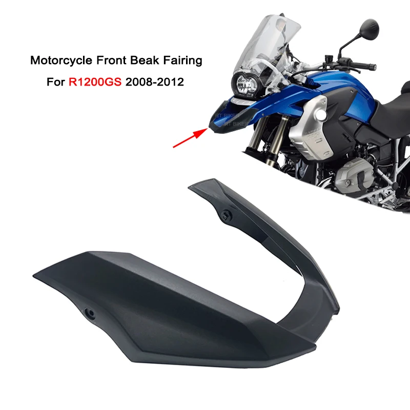 

R1200GS Front Beak Fairing Extension Wheel Extender Cover Black For BMW R 1200GS R1200 GS R 1200 GS 2008 2009 2010 2011 2012