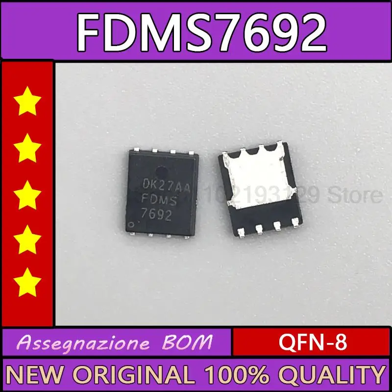 10PCS FDMS7692 FDMS 7692 QFN-8 New original ic chip