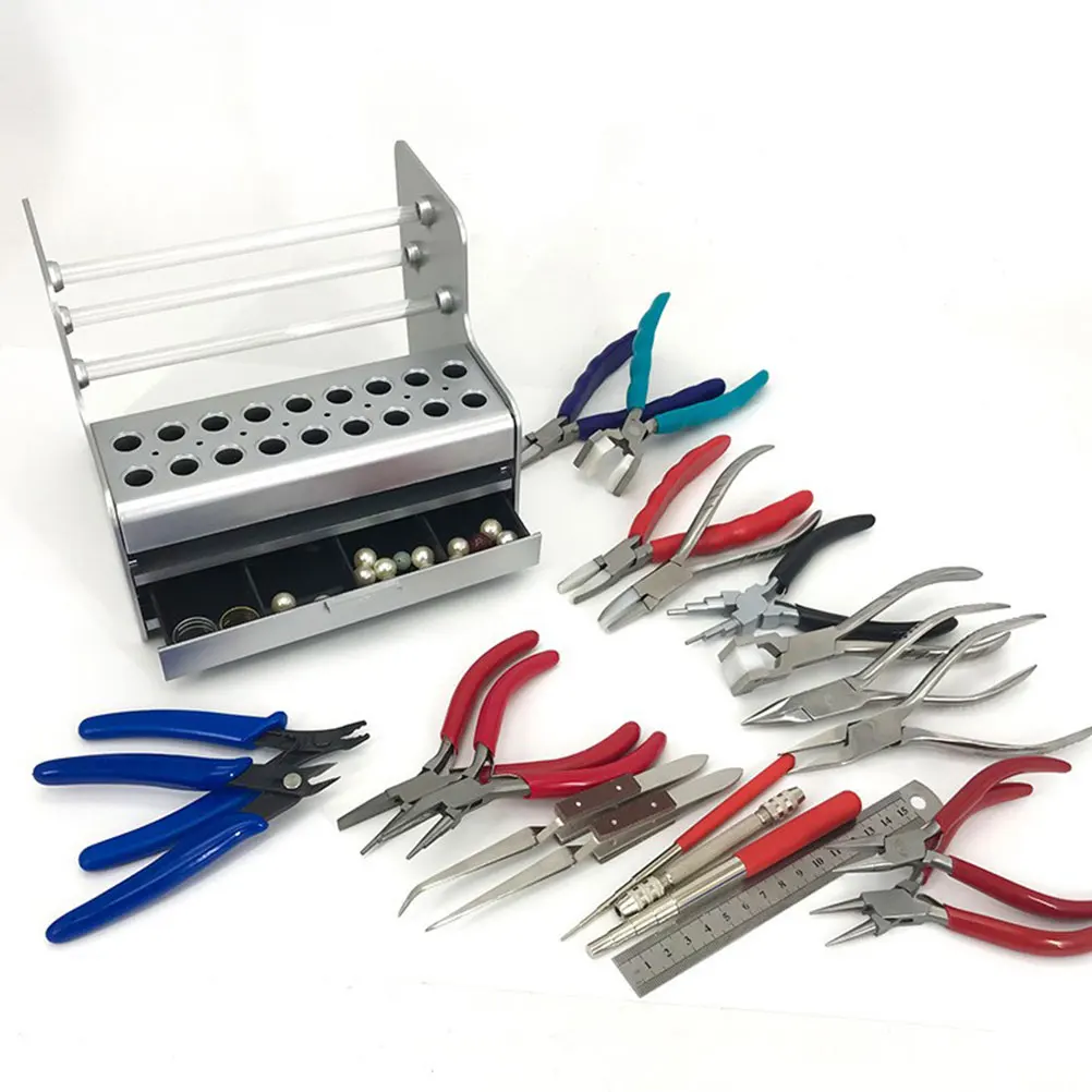 

Stand Pliers Organizer For Tool Box Drawer Plier Rack Rack Pliers Storage for Screwdrivers Benchtop Workshop Storage Solutions