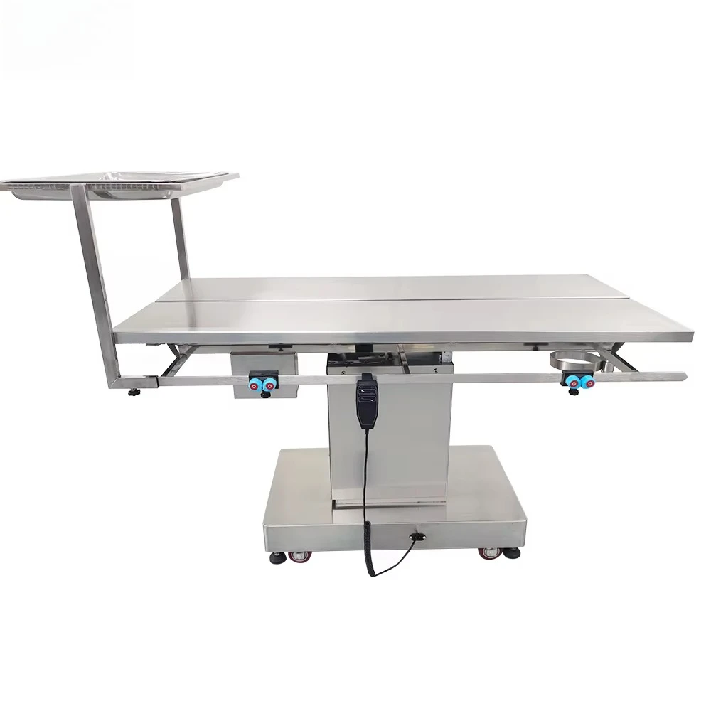 Veterinary operating table stainless steel for pet hospital equipment and supplies