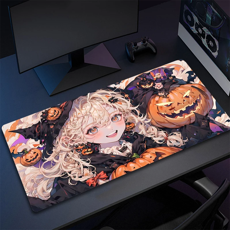 

Mouse Pad XXL Non-Slip Large Gaming Mousepad Gamer Keyboard Pads Anime Mouse Mat Cartoon Cute Girl Carpet Kawaii Rubber Desk Mat