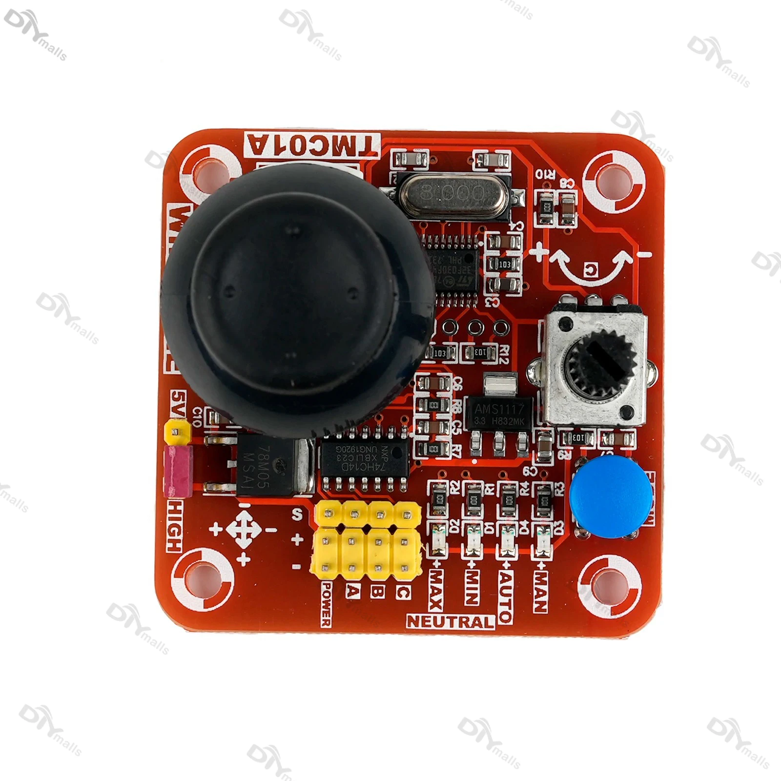 

TMC01A 3CH Servo Calibrator Multi-function Servo Controller for Brushless Gimbal Self-stabilizing Pitch Joystick Control