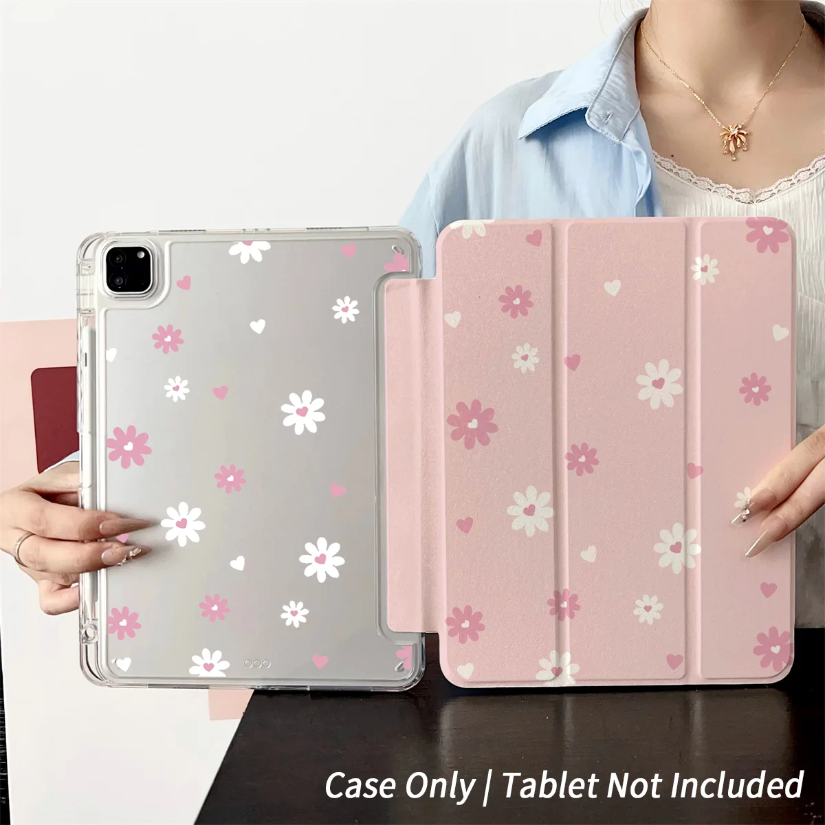 Slim Fit Premium TPU Tablet Cover, Shockproof Durable Lightweight Protective Case for iPad Samsung Huawei Honor Redmi Xiaomi