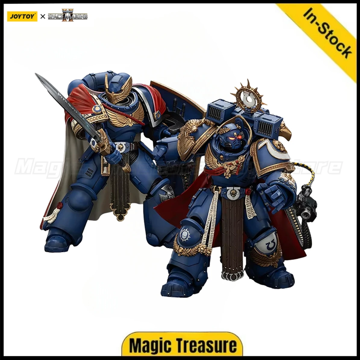 

【In stock】JOYTOY 1/18 Action Figure Warhammer 40KUltramarines Marneus Calgar Chapter Master Victrix Honor Guard Model Toy Gifts