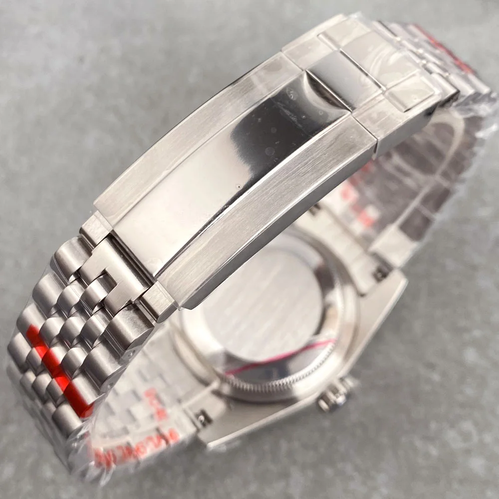 Tandorio 20ATM Diving 36mm 39mm Sunburst Dial Roman Numbers NH35 Automatic Men Watch Sapphire Stainless Steel Strap Slide Buckle