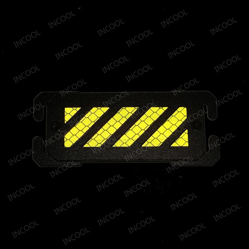 Glow In Dark Reflective Patches Identify Safety Outdoor Mark Strip Luminous Vest Equipment Accessories