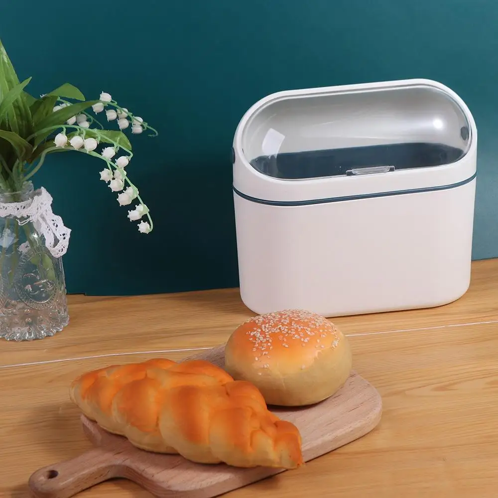 Kitchen Desktop Compost Bin Hanging Mini Dustbin Rubbish Bucket Trash Can Garbage Bin Waste Basket