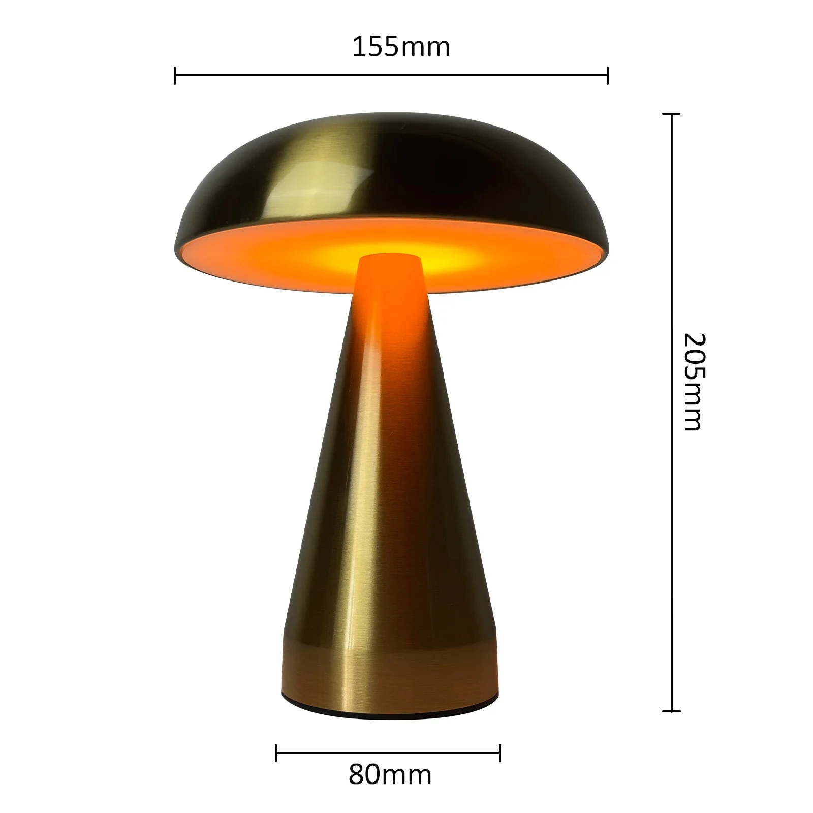 Nordic LED Night Light New Modern Minimalist Office Book LED Table Lamps Room Small Portable Bar Rechargeable mushroom lamp