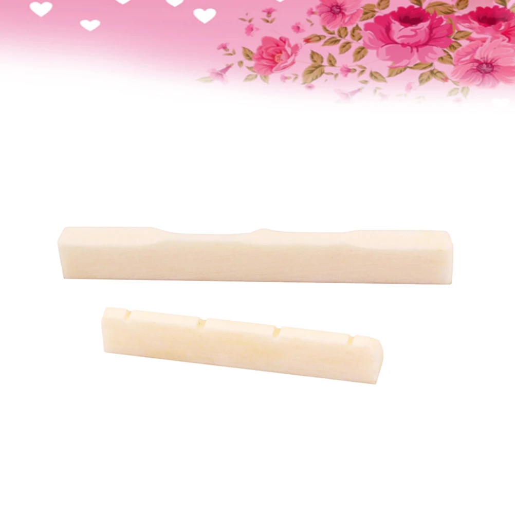 

Dj102 Replacement Guitar Nut Saddle For Ukulele 4 String Instrument High Quality Durable Easy Fit Better Sound Guitar