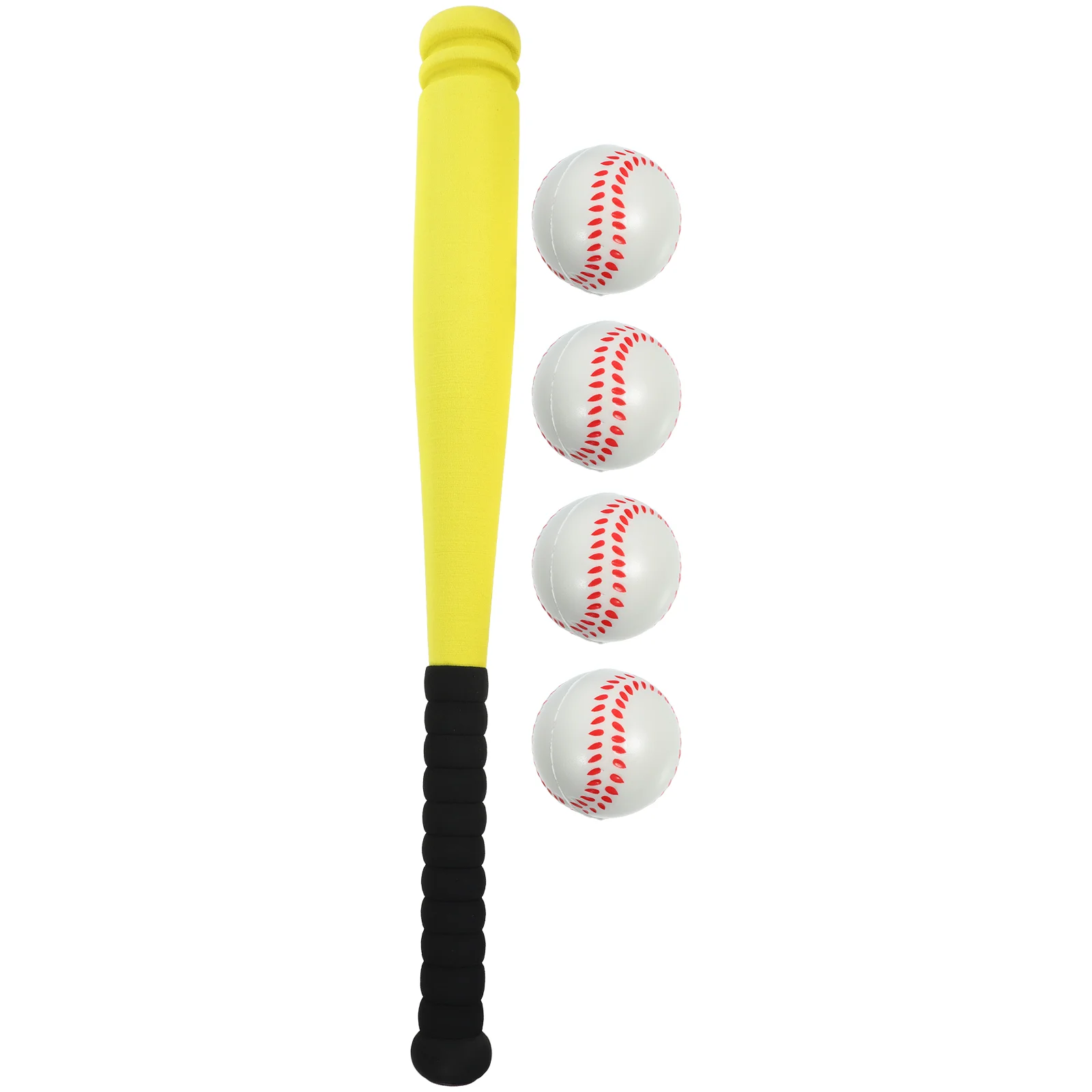 

Baseball for Kids Training Set Boy Toys Children Supply 3-5 Yellow Eva Pupils Bat