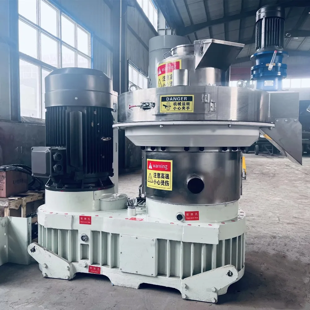 High Capacity 10 Ton Per Hour Wood Pellet Line & Sawdust Granulator Bamboo Powder Pellet Machinefor Biomass Energy Plant