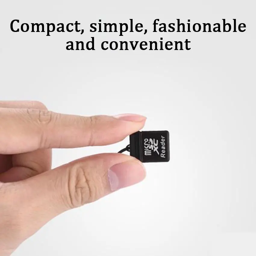 Mini Card Reader Super Speed USB 2.0 Mini SD/SDXC TF Card Reader Adapter High Quality Card Reader For Computer