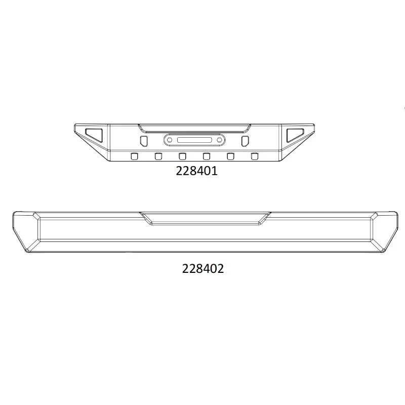 

CROSSRC Rhinoceros EMOX Front and Rear Bars CS-97401084