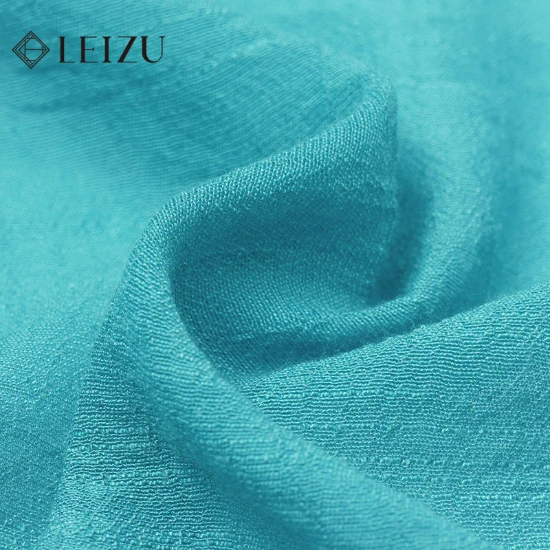 5M/2M/1M/0.5M Solid Color Imitation Hemp Bamboo Crepe Fabric Vibrant Colors Soft Breathable DIY Dress,Gauze Curtain, Bedding