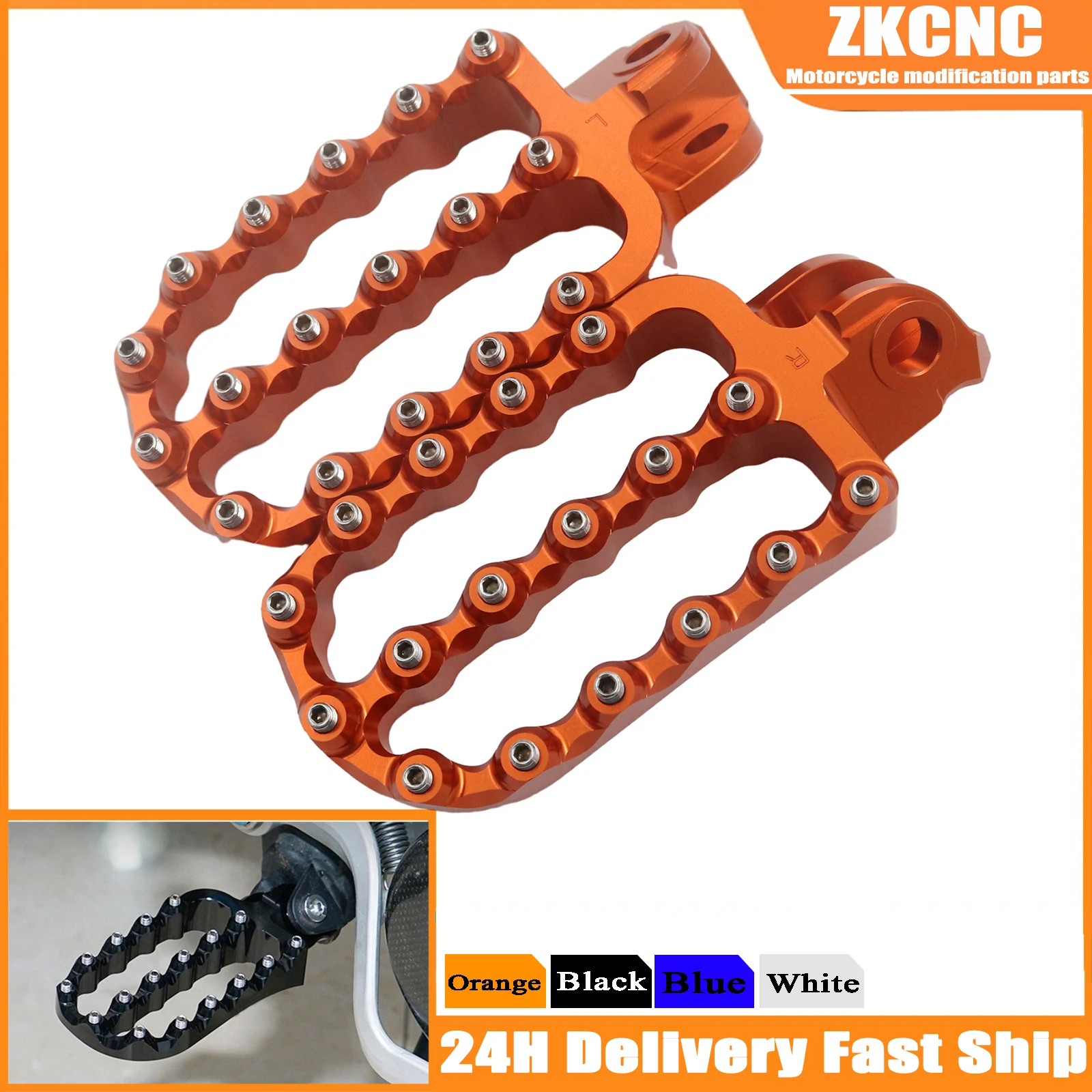 Ktm用の鍛造フットペグ、レストフットペグ、690、790、950、990、1090、1190、1290用レスト、アドベンチャー、スーパーadv、r t enduro、smc、smr