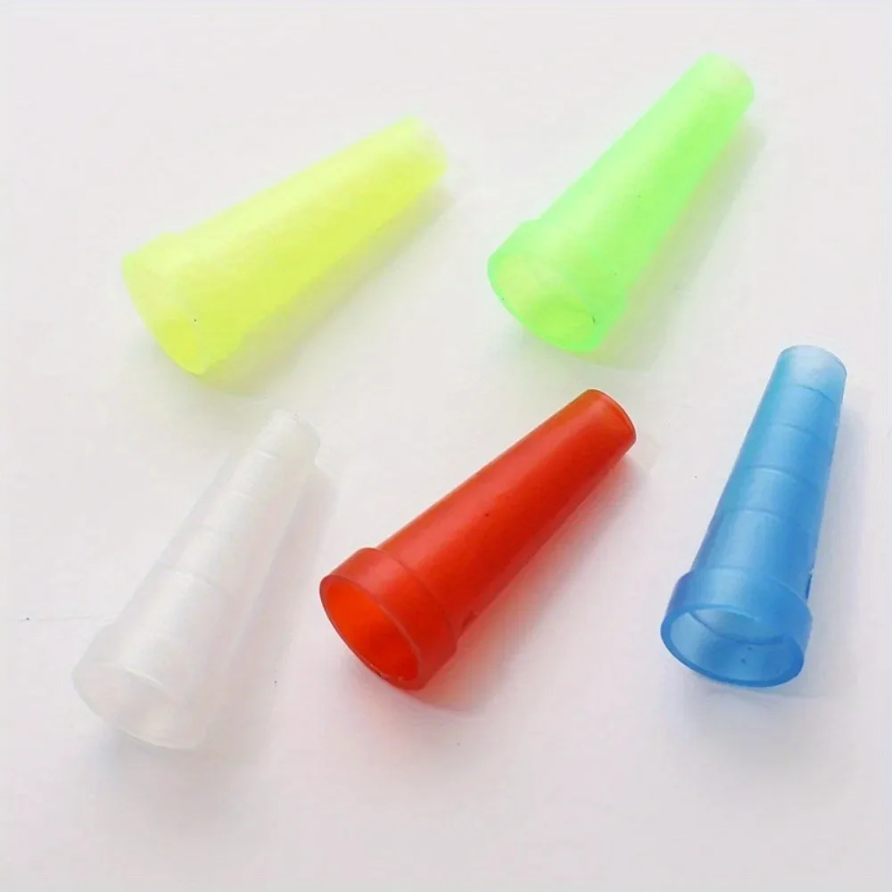 100 Pcs Disposable Hookah Mouthpiece Plastic Tapered Needle, Blunt Tip Liquid Dispenser Oil or Glue Applicator