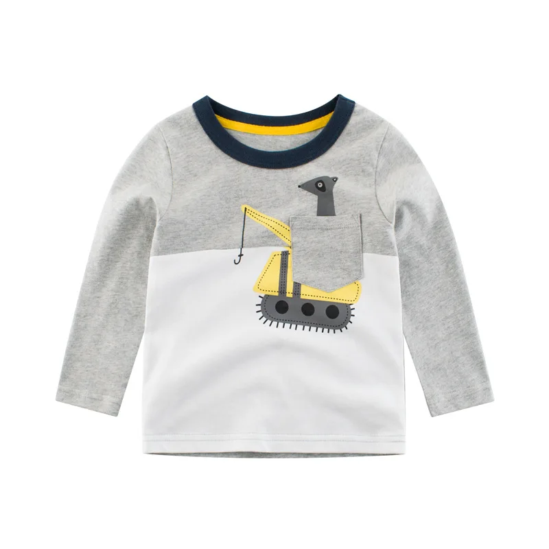 Children's clothing spring new boys long sleeved T-shirt children's clothing ins