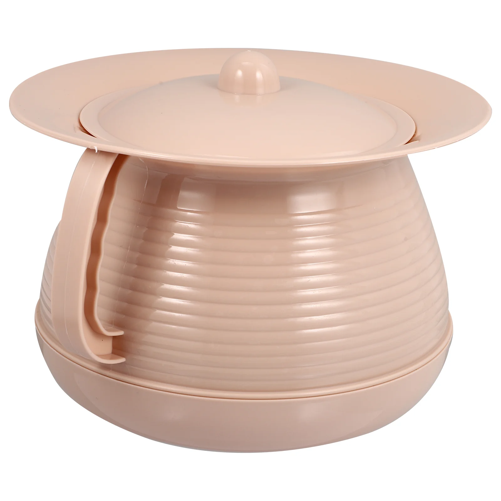 

Plastic Spittoon Bedpan Thickened Household Portable Urinal Urine Pot Adult Convenient with Lid Pail Handheld Potty