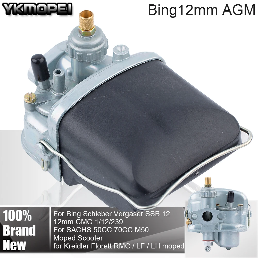 Carburetor For Bing Schieber Vergaser SSB 12mm CMG 1/12/239  Carburateur Air Filte For Kreidler Florett RMC / LF / LH Moped