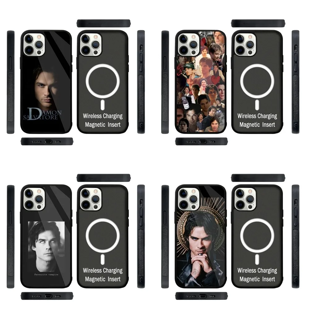 

Ian S-Somerhalder coque Phone Case Strong Magnetic For IPhone 15,14,13,Pro,Max,Plus,11,12,Mini For Magsafe Wireless Charging