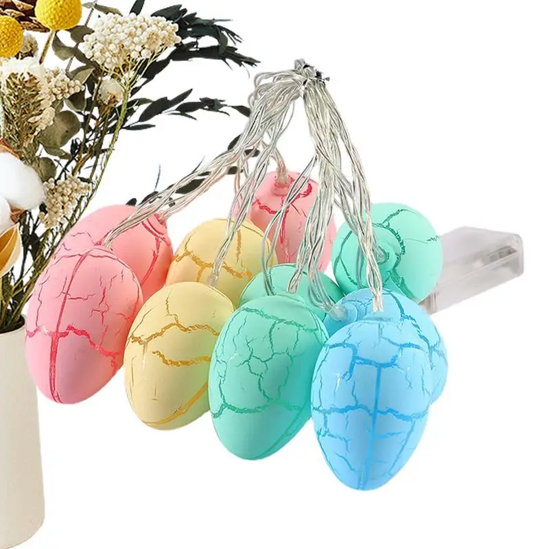 

Lighted Easter Eggs Multi Color String Lights Sturdy Battery Operated Easy Mounting Water Resistant Multipurpose Light Up Easter