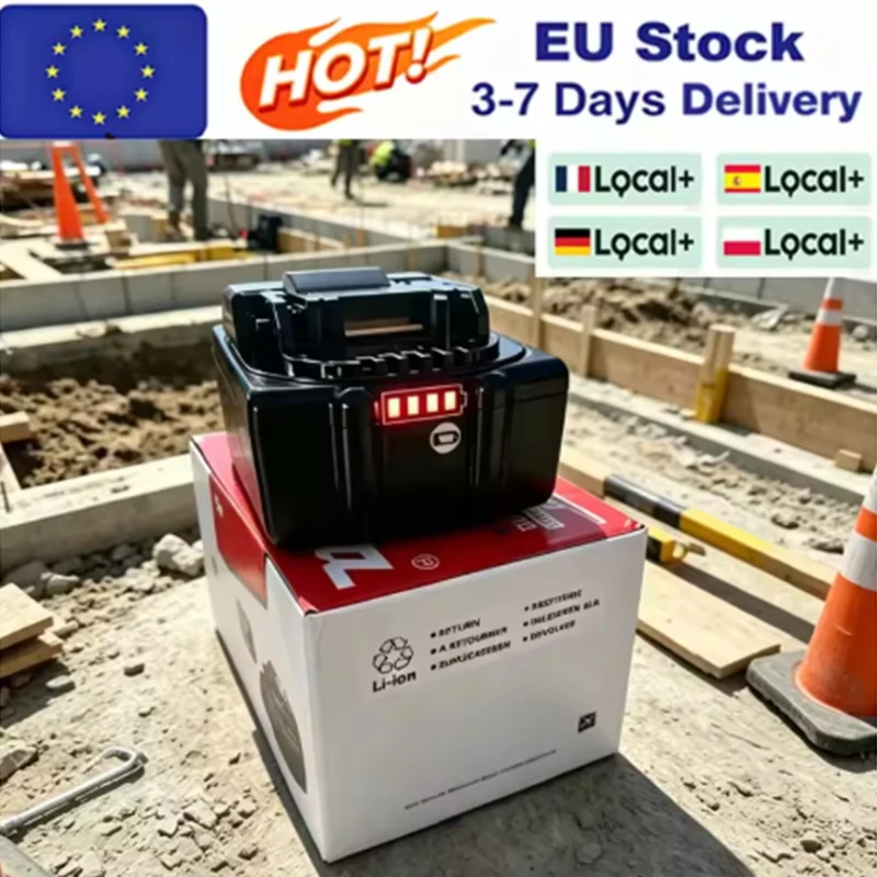 Oryginalna bateria litowo-jonowa 6Ah do narzędzi Makita Bl1860 18V, zamiennik Lxt Bl1850 Bl1840 do wkrętarki 18V z BMS TPCell