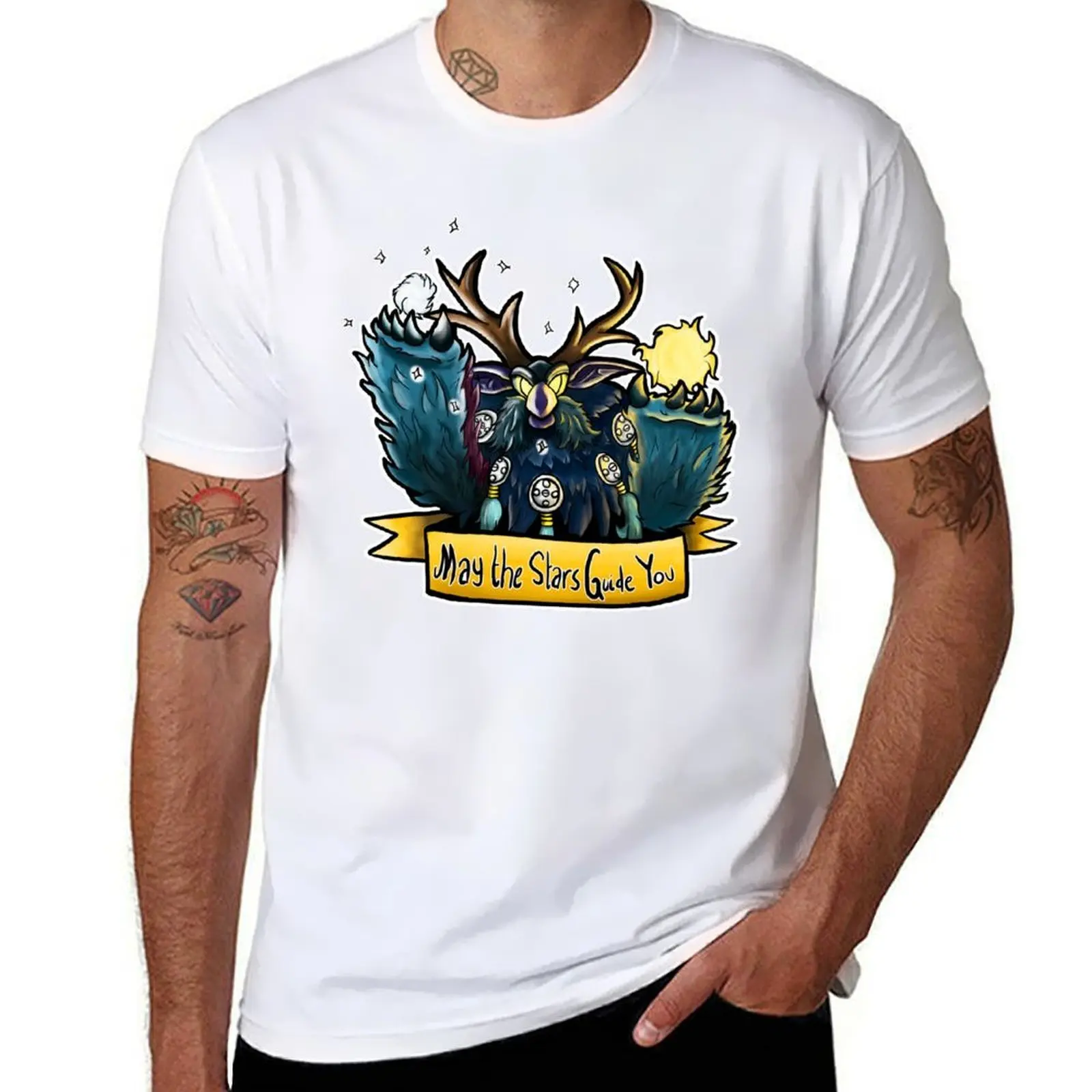 

May the Stars Guide You - Boomkin T-Shirt anime t shirts for man anime t shirts oversize T-Shirt