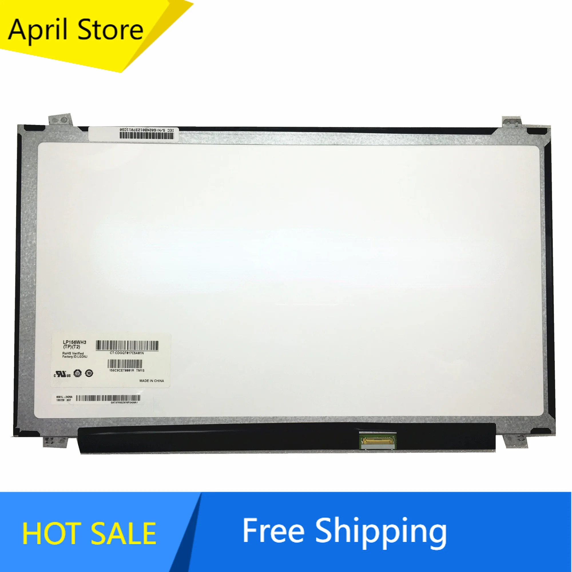 

LP156WH3-TPT2 TPS1 LTN156AT31 NT156WHM N12 LP156WHU TPA1 B156XW04 V.8 B156XTN03.1 Laptop LCD screen panel EDP 30 PIN