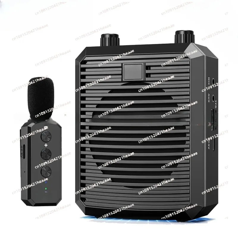Suitable for Bluetooth Voice Amplifier with Wireless Lavalier Microphone,Portable Speaker Wireless Mic for Classroom/M1