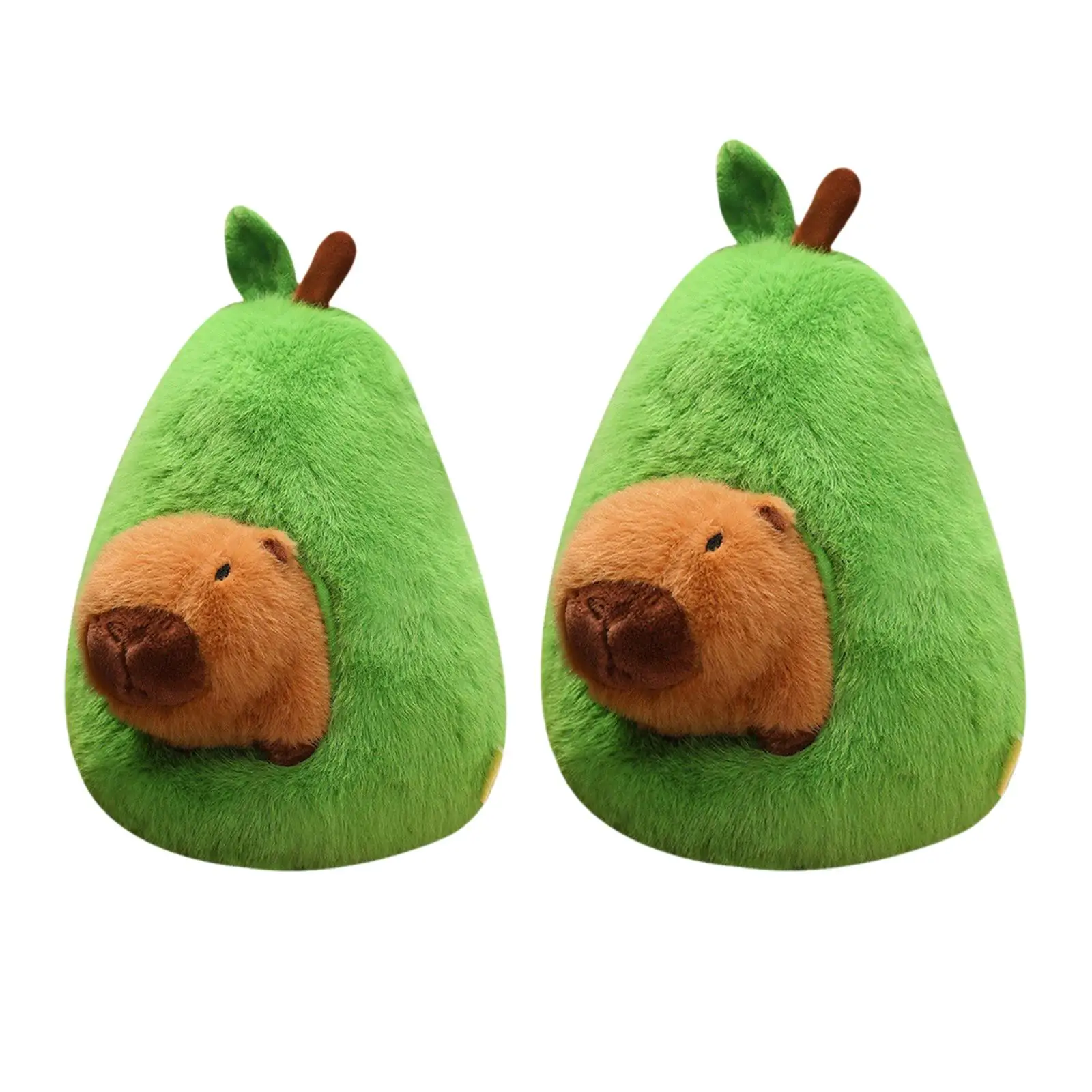 Capybara Plush Toy Home Decoration Collectible Huggable Plush Capybara Doll for Birthday Gifts Kids Teens Children Adults