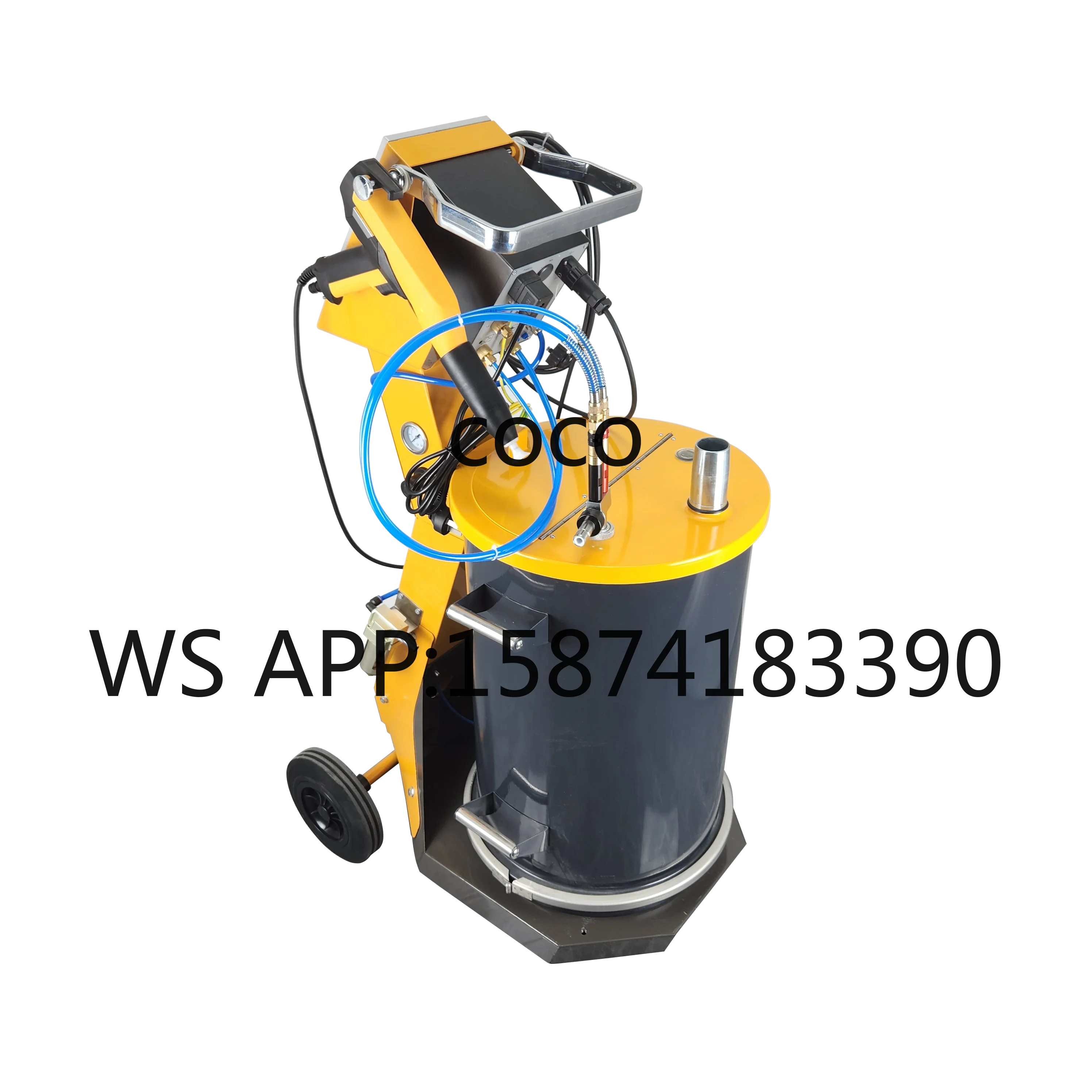 KFB Intelligent Electrostatic Powder Coating Machine PLC High Charging Rate Steel Body Factory Direct Sales with 1 Year Warranty
