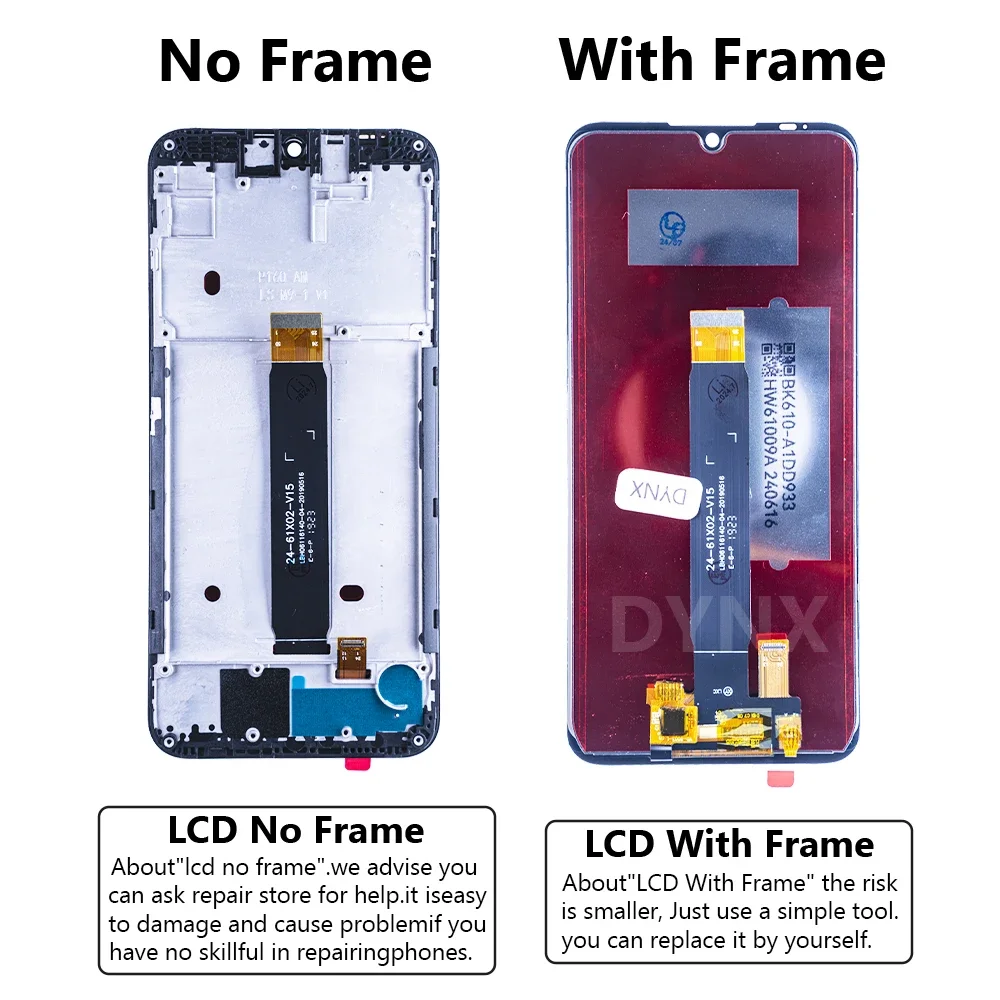 OEM For Motorola Moto E6 Plus LCD Display Touch Screen Sensor Digiziter Assembly Replacement For Moto E6 Plus LCD No Frame