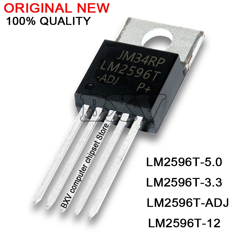 10Pcs Lm2596T-5.0 T…
