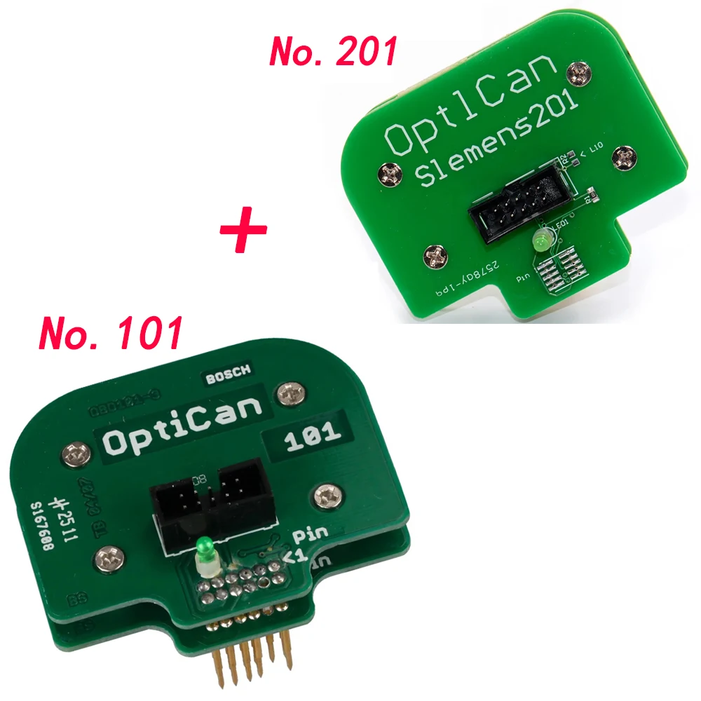 2024 Optican for Sie-mens Probe OBD No.101 Optican No.202 Works with BDM Frame Adapters BDM100 EDC16 OBD Car Diagauto