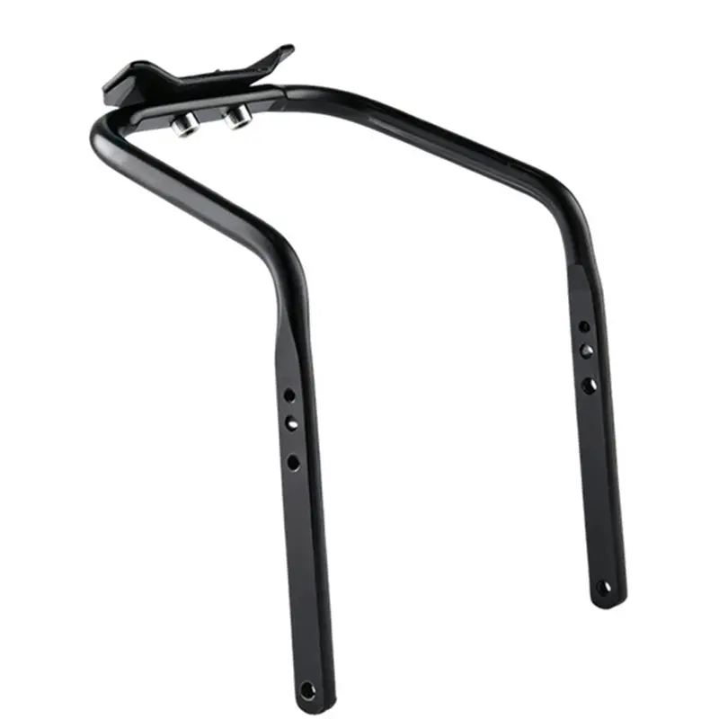 A64T-For Long-Distance Riding Bicycle Saddle Rail Mount-Anti-Shake Rear Dual-Bottle Cage Adapter
