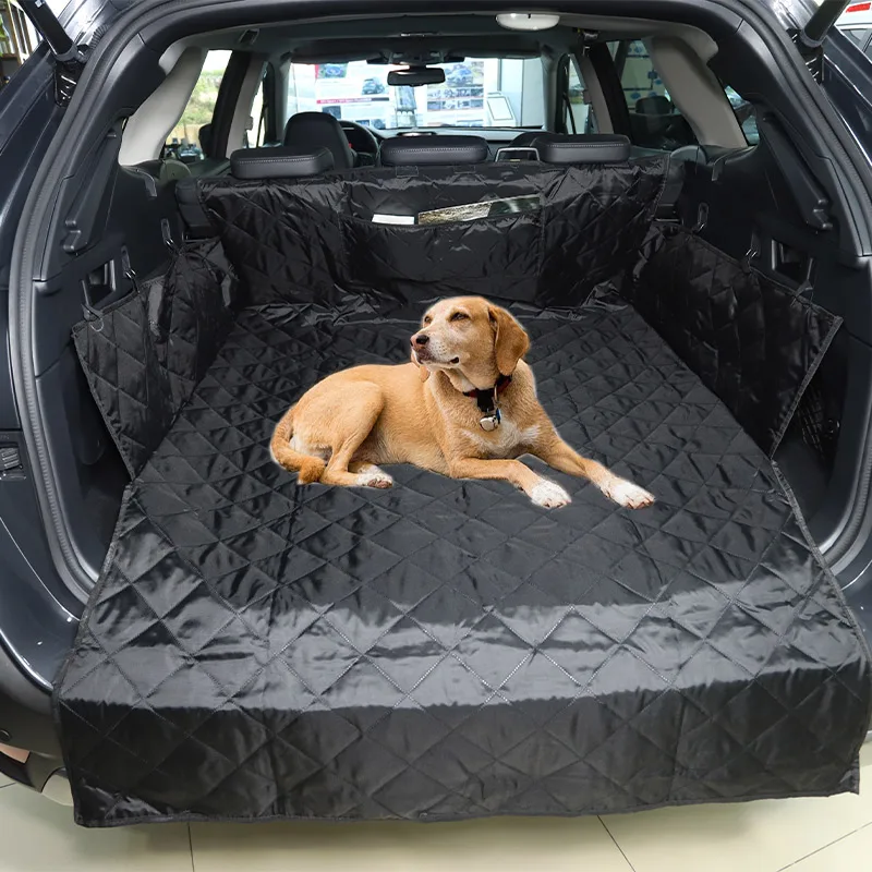 

For Subaru Outback 2020-2024 Trunk Mat Tarpaulin Waterproof Oxford Cloth Dog Cat Back Seat Covers Car Protection Blanket