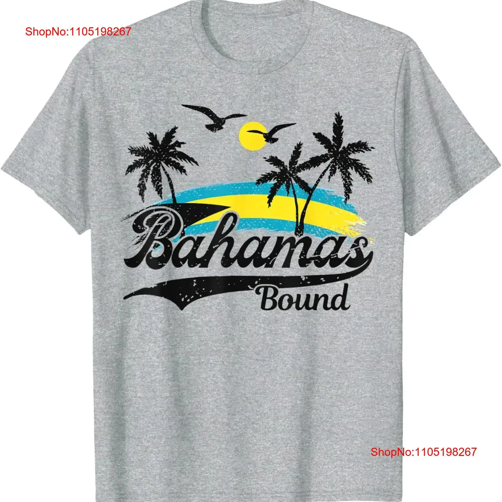

Vintage Bahamas Bound travel matching reunion Party Cruising T Shirt vintage Washed Versatile Comfortable Breathable Stylish