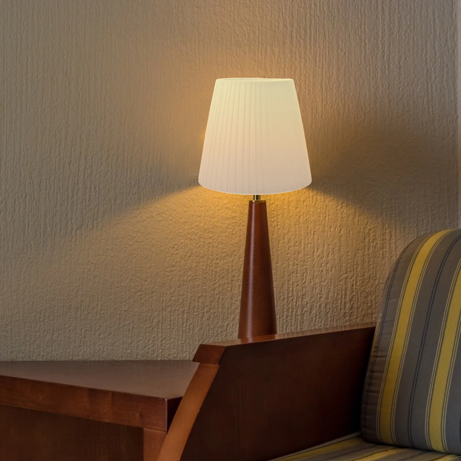 

Fabric Lamp Shade Soft Light Cover for Bedside Table Desk Floor Lamps Household Decorative Lamp Shade Replacement