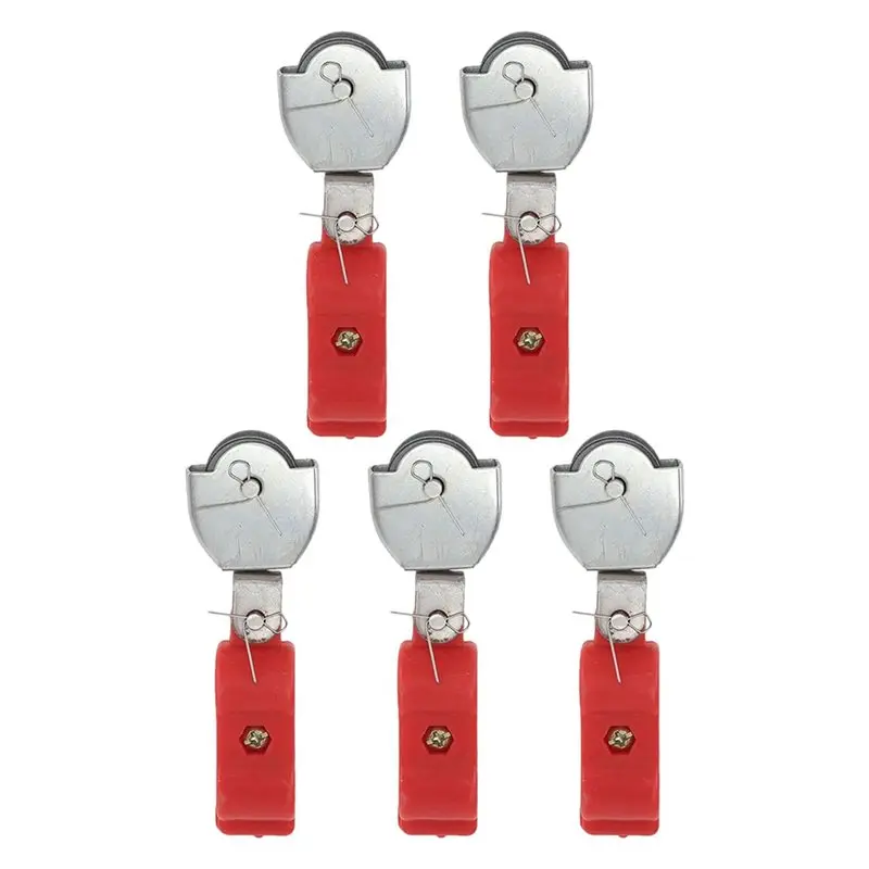 Easy Install& Safety Assured Heavy Duty Steel Wire Rope Pulley-5Pcs Dual Sheave Lifting Pulley For Warehouses