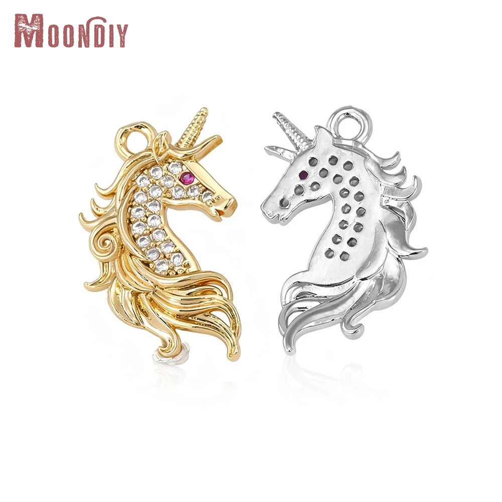 2PCS 24X15Mm 18K Go… - image