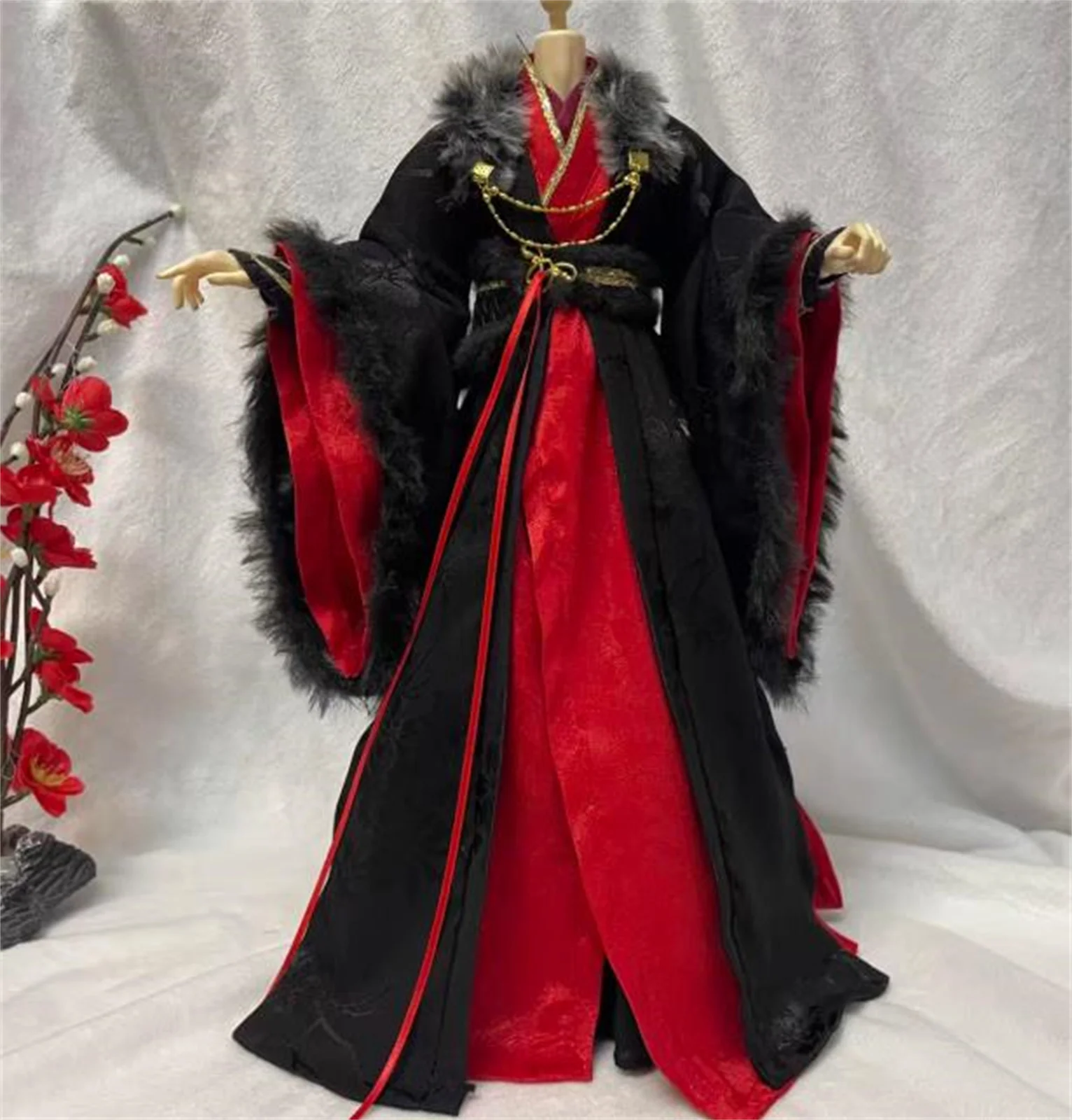 1/6 männer Hanfu Chinesischen Alten Anzug Hanfu Kleid Mann Kleidung Outfit/hemd Kleidung Mantel Modell für 12 zoll action Figur Spielzeug