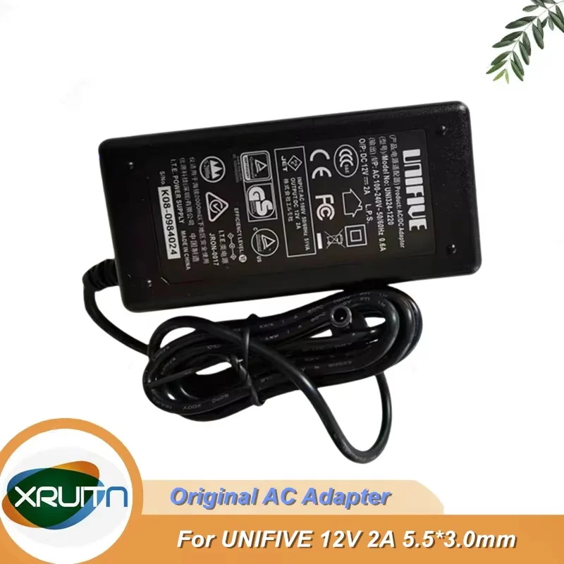 純正Unifive UNI324-1220 UIA324-12 UIA336-1220 AC/DCアダプター DDJ